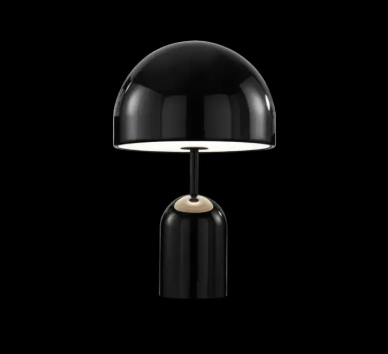 Lampe*Tom Dixon Lampe à poser, Bell, , LED, dim, 3000K, 800 lm, Ø28cm, H42,5cm - noir