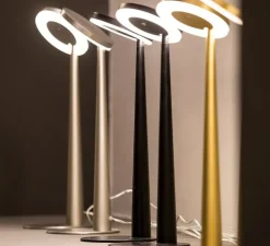 Lampe à poser, Bella, bronze, LED, 2700K, 388LM, Ø12cm, H31,6cm - PANZERI