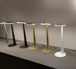 Lampe à poser, Bella, bronze, LED, 2700K, 388LM, Ø12cm, H31,6cm - PANZERI