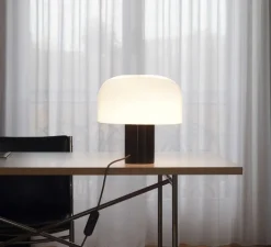 Lampe à poser, Bellhop Glass T, marron Cioko, Ø33cm, H33,9cm - Flos