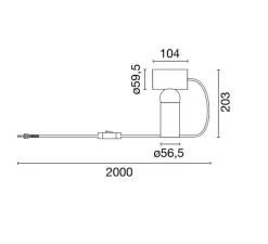 Enfants|Lampe*Flos Lampe à poser, Bilboquet, , L5,95cm, H20,3cm - orange