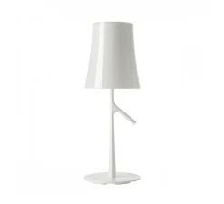Lampe à poser, Birdie Piccola, blanc, L19cm, H49cm - Foscarini