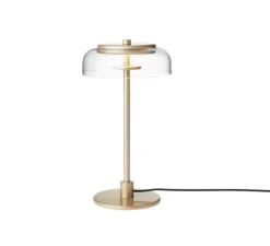 Lampe*Nuura Lampe à poser, Blossi small, , LED, dim, 2700K, 463 lm, Ø17cm, H33cm - or nordique, transparent