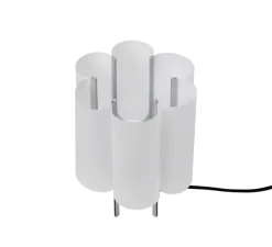 Lampe à poser, Boe, argent, abat-jour en papier washi, Ø20cm, H28cm-Ferm Living