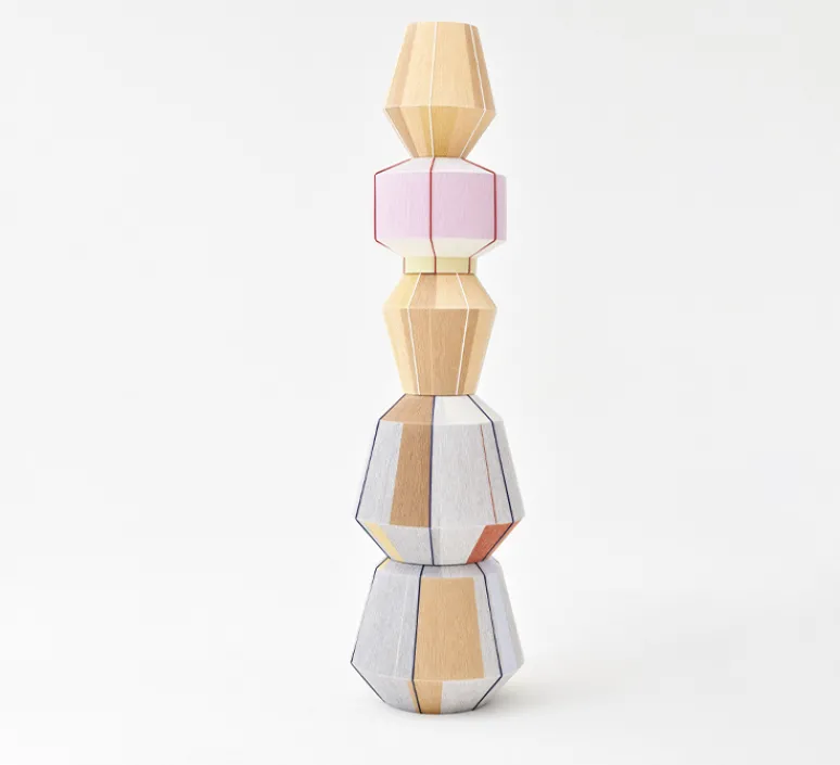 Enfants|Lampe*HAY Lampe à poser, Bonbon 380, , rose, Ø38cm, H32cm - crème glacée