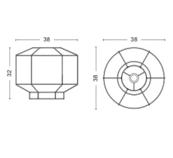 Enfants|Lampe*HAY Lampe à poser, Bonbon 380, , greige, Ø38cm, H32cm - ville