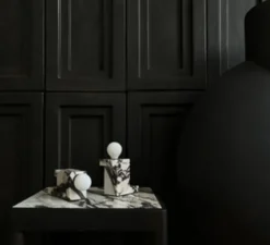 Lampe*101 Copenhagen Lampe à poser, Brick Low, , L14cm, H7,5cm - Marbre blanc