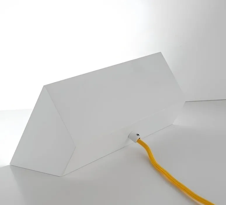 Lampe*Zangra Lampe à poser, Brooke, , L14cm, H31cm - blanc