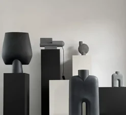 Lampe à poser, Brutalist, gris, L40cm, H21cm - 101 Copenhagen