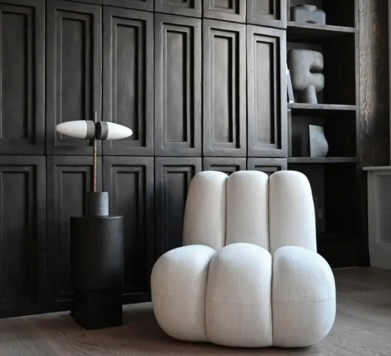 Lampe*101 Copenhagen Lampe à poser, Bull, , L38cm, H50cm - gris, blanc