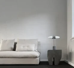 Lampe*101 Copenhagen Lampe à poser, Bull, , L38cm, H50cm - gris, blanc