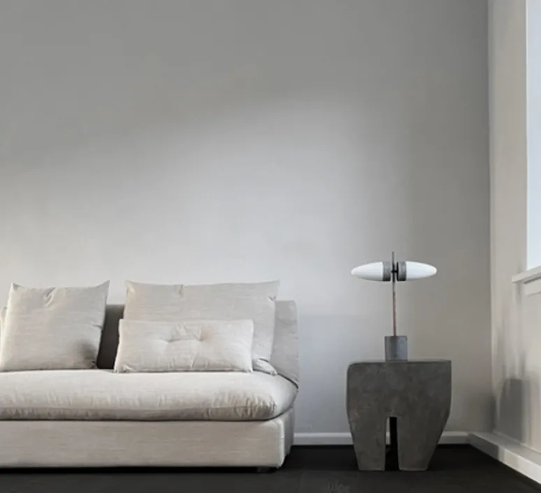 Lampe*101 Copenhagen Lampe à poser, Bull, , L38cm, H50cm - gris, blanc