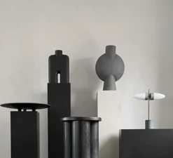 Lampe*101 Copenhagen Lampe à poser, Bull, , L38cm, H50cm - gris, blanc