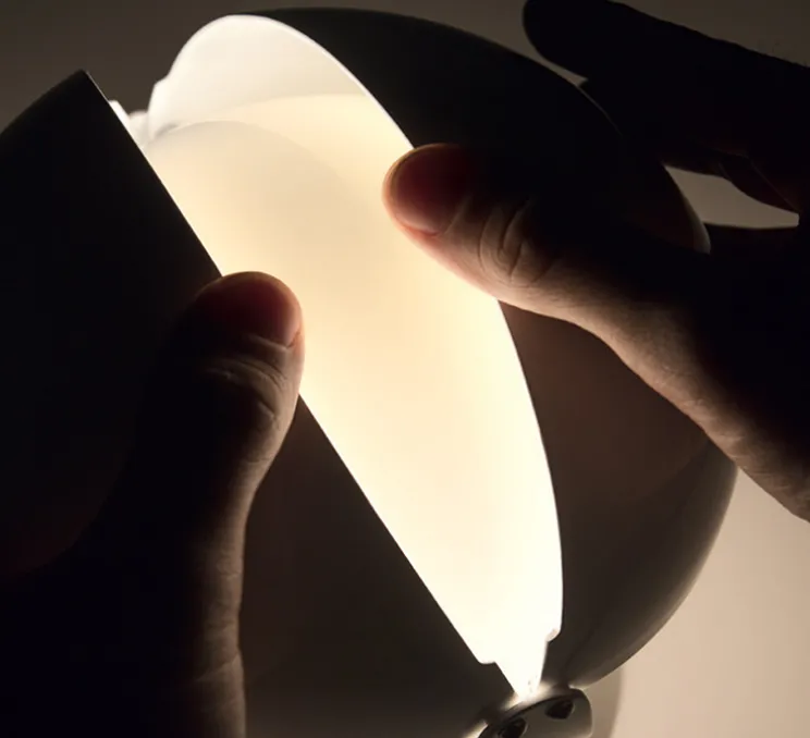 Lampe à poser, Buonanotte, blanc, Ø17,6cm, H19,3cm - Stilnovo