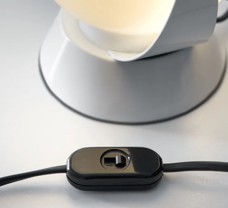 Lampe à poser, Buonanotte, blanc, Ø17,6cm, H19,3cm - Stilnovo