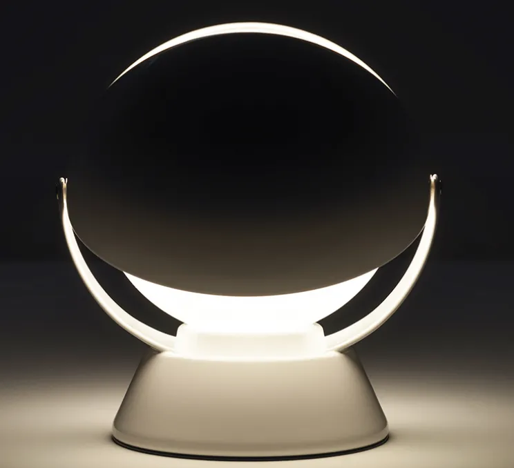 Lampe à poser, Buonanotte, blanc, Ø17,6cm, H19,3cm - Stilnovo
