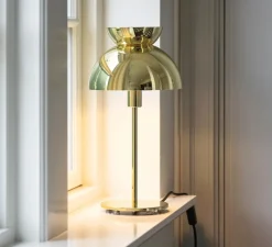 Lampe*Frandsen Lampe à poser, Butterfly, , Ø21cm, H40cm - laiton