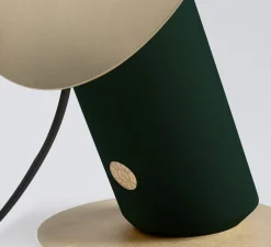 Lampe*JURIE & JARRE Lampe à poser, CELESTE, , L28cm, H38cm - Vert impérial