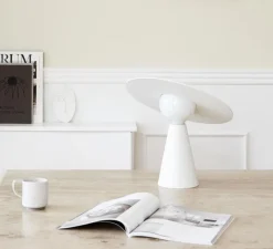 Enfants|Lampe*Moebe Lampe à poser, Ceramic, , L33cm, H11,2cm - blanc