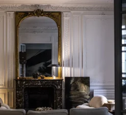 Lampe*Foscarini Lampe à poser, Chapeaux M, , LED, dim, 2700K, 900 lm, Ø44cm, H47cm - gris