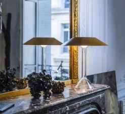 Lampe*Foscarini Lampe à poser, Chapeaux M, , LED, dim, 2700K, 900 lm, Ø44cm, H47cm - ocre