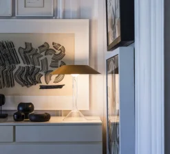 Lampe*Foscarini Lampe à poser, Chapeaux M, , LED, dim, 2700K, 900 lm, Ø44cm, H47cm - ocre