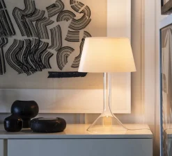 Lampe*Foscarini Lampe à poser, Chapeaux V, , LED, dim, 2700K, 900 lm, Ø29cm, H47cm - blanc