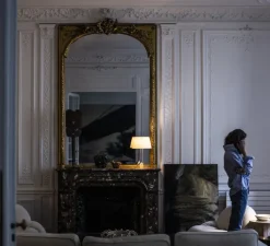 Lampe*Foscarini Lampe à poser, Chapeaux V, , LED, dim, 2700K, 900 lm, Ø29cm, H47cm - blanc