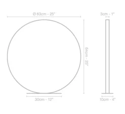 Lampe à poser, Classic, bronze médaille, LED, dim, 2700k, 1056 lm, L63cm, P64cm - Le Deun