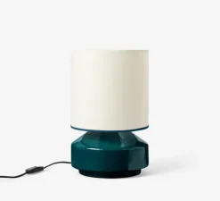 Lampe*Sarah Lavoine Lampe à poser, Claude, , Ø18,2cm, H27cm - bleu sarah