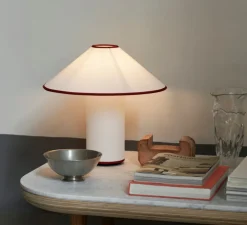 Lampe à poser, Colette ATD6, blanc et merlot, Ø32cm, H30cm - Andtradition
