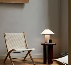 Lampe*Andtradition Lampe à poser, Colette ATD6, , Ø32cm, H30cm - blanc et noir