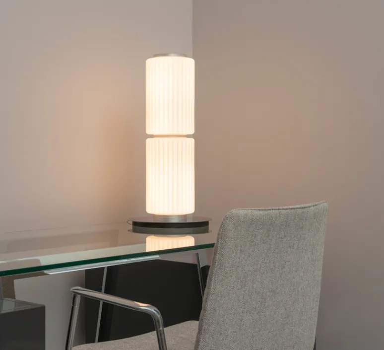 Lampe*A-N-D Lampe à poser, Column 175, , LED, dim, 1800-3000K, 1422 lm, Ø20cm, H60cm - ivoire