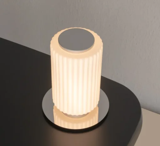 Lampe*A-N-D Lampe à poser, Column 175, , LED, dim, 1800-3000K, 711 lm, Ø17,5cm, H31cm - ivoire