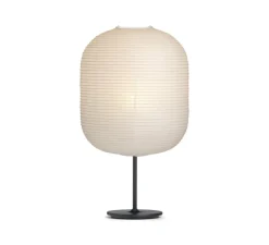 Lampe*HAY Lampe à poser, Common Lamp base Oblong, blanc & noir, Ø42cm, H75cm - blanc & noir