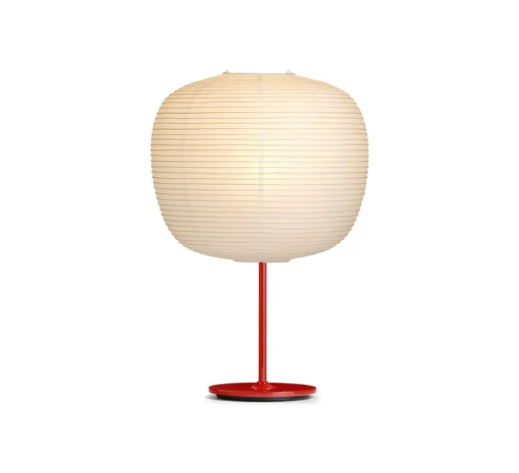 Lampe à poser, Common Lamp base peach, blanc, rouge, Ø44cm, H67cm - HAY