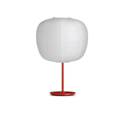 Lampe à poser, Common Lamp base peach, blanc, rouge, Ø44cm, H67cm - HAY