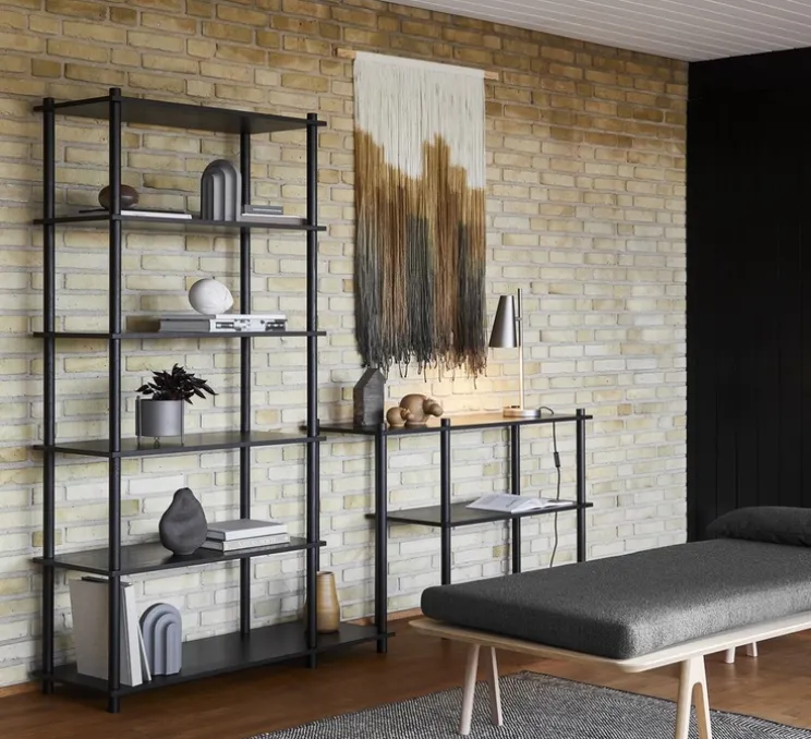 Lampe à poser, Cono, silver, Ø15,5cm, H50cm - WOUD