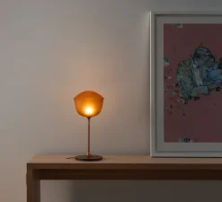 Lampe*A-N-D Lampe à poser, Contour 225, , LED, dim, 1800-3000K, Ø22,5cm, H49,5cm - jaune citrine