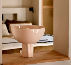 Lampe*Oustao Lampe à poser, Coupo, , Ø29cm, H25cm - Poudrée brillant