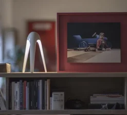 Lampe à poser, Cyborg, blanc, H31cm - Martinelli-Luce