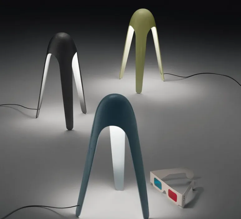 Lampe*Martinelli Luce Lampe à poser, Cyborg, , H31cm - Martinelli-Luce vert