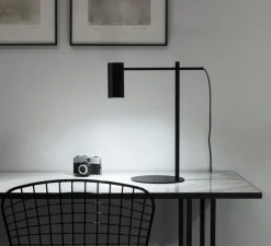 Lampe*Estiluz Lampe à poser, Cyls, M-3907, , L35,5cm, H43,9cm - noir mat