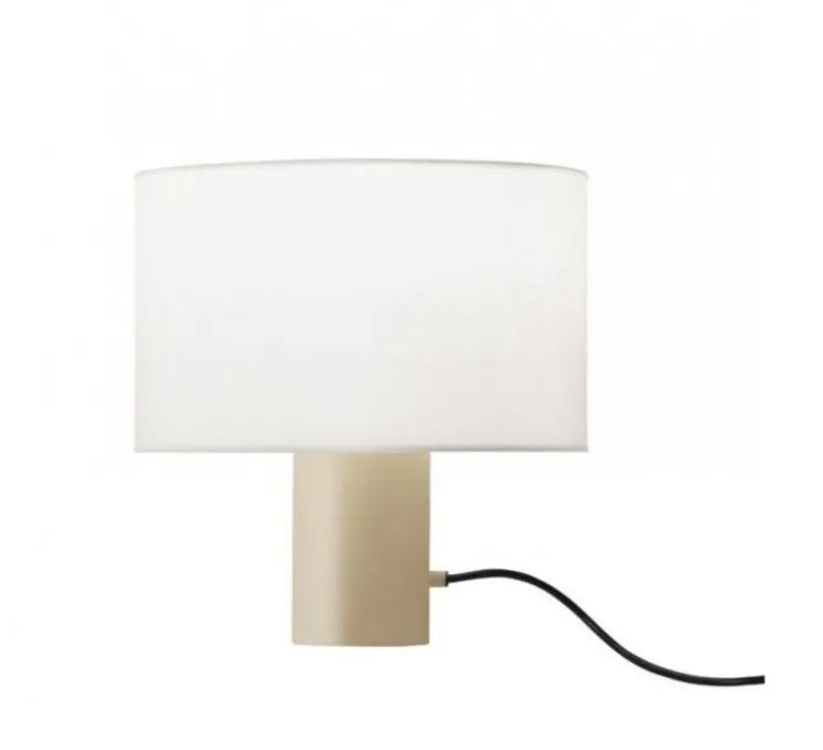Lampe à poser, Cyls, M-3906P, beige, Ø32cm, H33cm - Estiluz