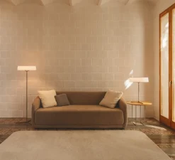 Lampe*Vibia Lampe à poser, Dama 3225, , LED, dim, 2700K, 2170 lm, Ø45cm, H61cm - beige