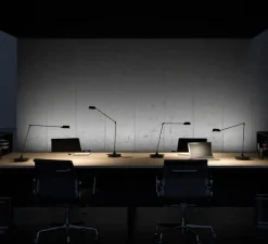 Lampe*Lumina Lampe à poser, Daphine Cloe Led, , LED, 2700K, 622 lm, L17cm, H88cm - Noir soft touch