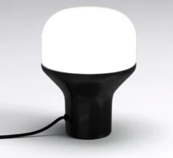 Lampe*Martinelli Luce Lampe à poser, Delux S, , LED, Ø16cm, H22cm - noir