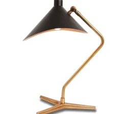 Lampe à poser, Dino, noir, L25cm, H57cm - Gong