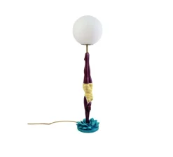 Enfants|Lampe*Seletti Lampe à poser, Diver lamp, , Ø25cm, H95cm - jaune