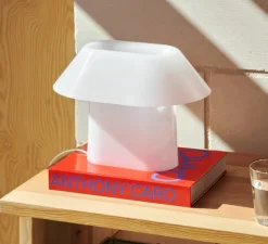 Lampe*HAY Lampe à poser, Drome, , LED, 2700K, 380 lm, L31,5cm, H22cm - blanc